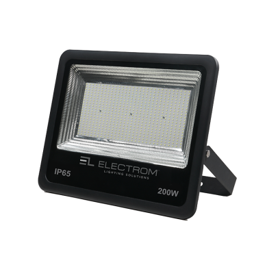 ΠΡΟΒΟΛΕΑΣ IP65 LED 200W SLIM 4000K ΜΑΥΡΟΣ