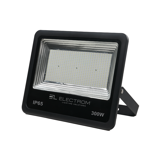 ΠΡΟΒΟΛΕΑΣ IP65 LED 300W SLIM 4000K ΜΑΥΡΟΣ