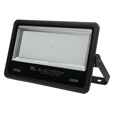 ΠΡΟΒΟΛΕΑΣ IP65 LED 500W SLIM 4000K ΜΑΥΡΟΣ