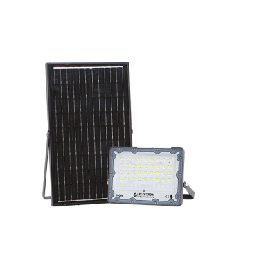 Ηλιακός Προβολέας LED Αλουμινίου 100W 6000Κ