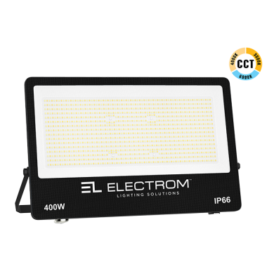 ΠΡΟΒΟΛΕΑΣ IP65 400W LED 3CCT ΜΑΥΡΟΣ ΜΙΝΙ