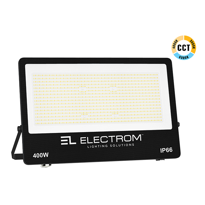 ΠΡΟΒΟΛΕΑΣ IP65 400W LED 3CCT ΜΑΥΡΟΣ ΜΙΝΙ