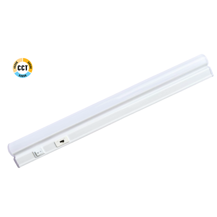 ΦΩΤΙΣΤΙΚΟ ΓΡΑΜΜΙΚΟ ΠΑΓΚΟΥ Τ5, 4W, 0,30Μ 3CCT ΛΕΥΚΟ
