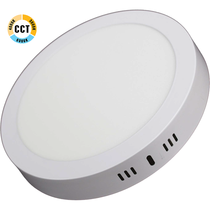 PANEL LED ΕΞΩΤΕΡΙΚΗΣ ΤΟΠΟΘΕΤΗΣΗΣ 20W 3CCT ΛΕΥΚΟ