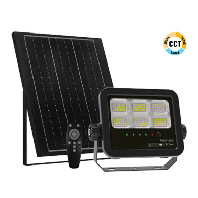 Ηλιακός Προβολέας IP65 ABS 60W LED 3CCT