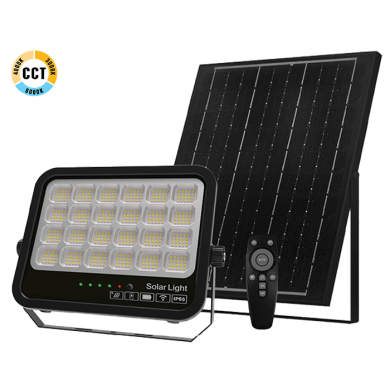 Ηλιακός Προβολέας IP65 ABS 300W LED 3CCT