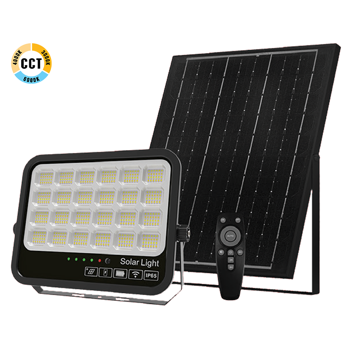 Ηλιακός Προβολέας IP65 ABS 500W LED 3CCT