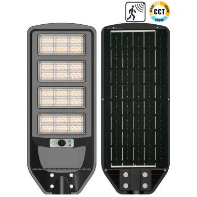 Ηλιακό Φωτιστικό Δρόμου IP65 ABS 200W LED 3CCT  Ενσωματωμένο Πάνελ